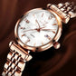Faceted Dial Women’s Quartz Watch