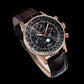 Moon phase Pilot Chronograph Mechanical Tianjin ST1908 Movement Inspirational Watches
