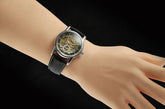 2026 Designer Luxury FORSINING Classic Mechanical Skeleton Man Watches Automatic Movement  Clock Waterproof Leather Wristwatch Inspirational Watches