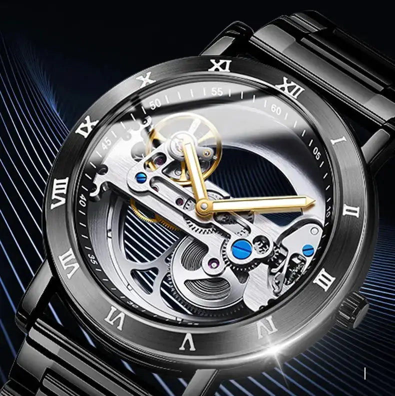 Automatic Skeleton Mechanical Watch