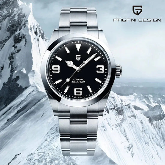 Sapphire Glass AR Coated Automatic Luminous Watch for Men Inspirational Watches