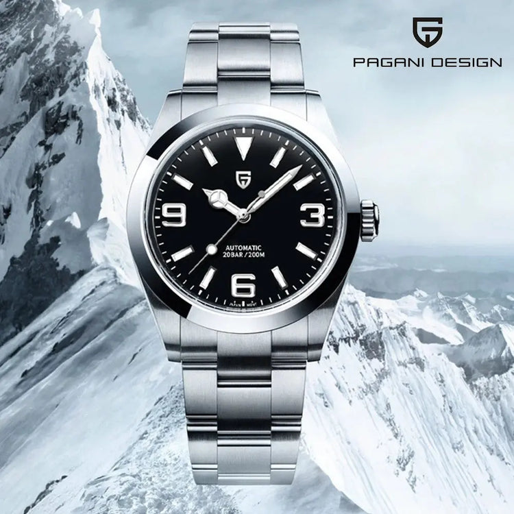 Sapphire Glass AR Coated Automatic Luminous Watch for Men Inspirational Watches
