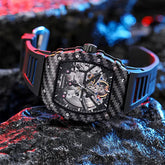 Fully automatic skeleton mechanical watch, fashionable personality, luxury hot men&