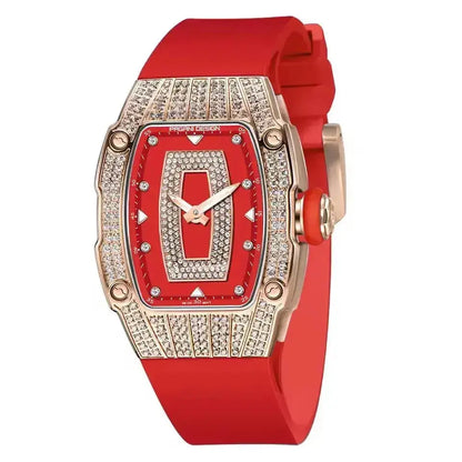 Fashion Women Creative Diamond Inlaid Waterproof Watches - Inspirational Watches