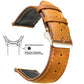 Vintage Quick-Release Genuine Leather Watch Strap
