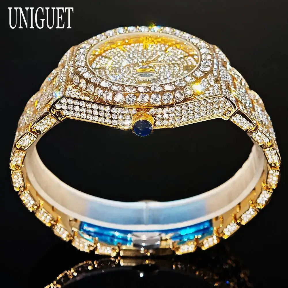 Luxury Iced Out Waterproof Watch - Inspirational Watches