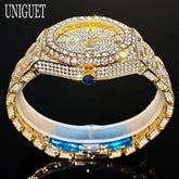 Luxury Iced Out Waterproof Watch - Inspirational Watches