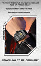 Fashionable Fully automatic skeleton mechanical watch Inspirational Watches