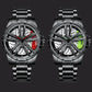 Automotive Wheel Hub Watch with 360° rotating racing dial