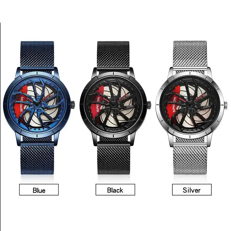 Rotating Wheel Dial Watch Inspirational Watches