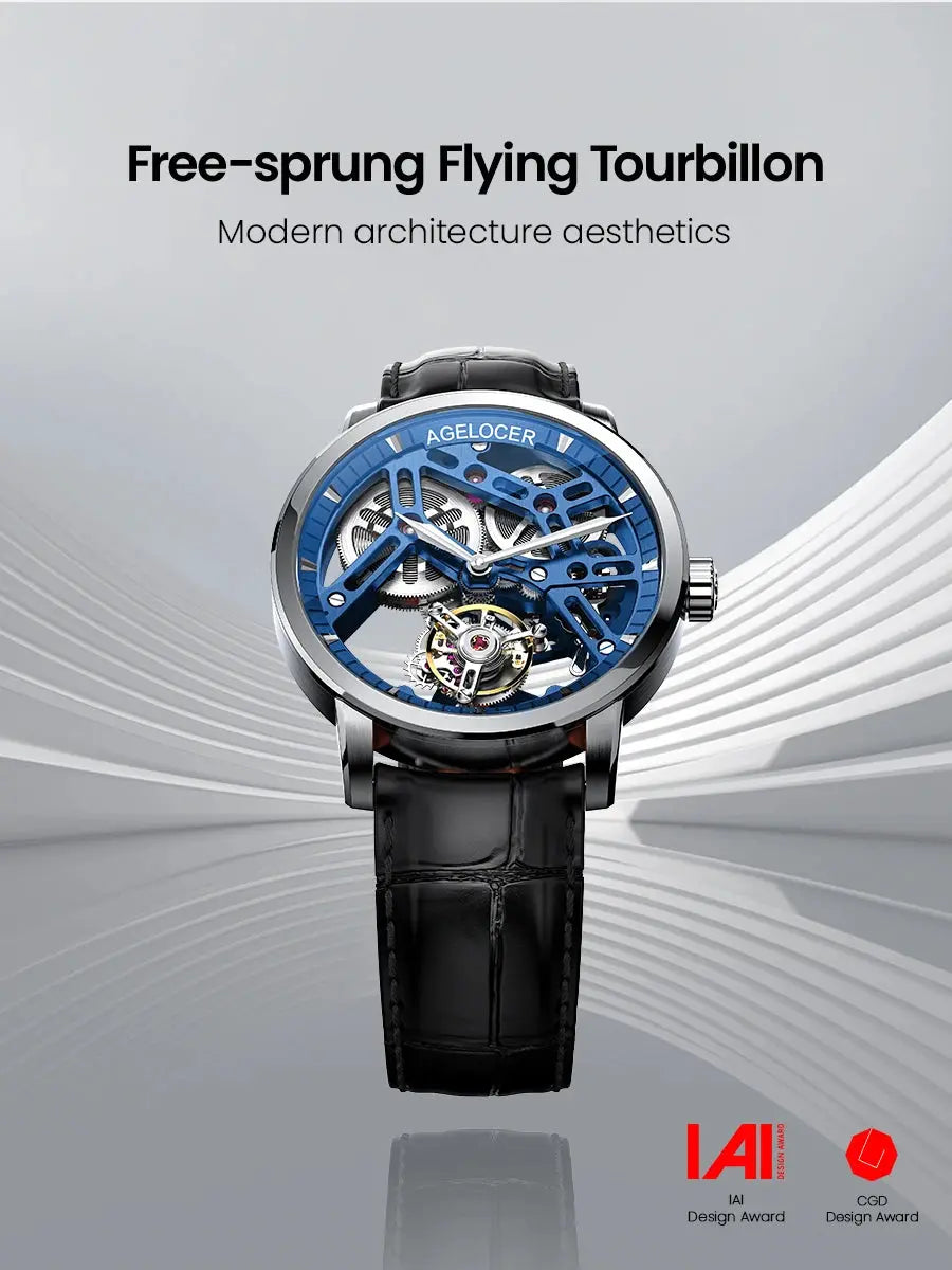 Tourbillon Luxury Skeleton Manual Mechanical Inspirational Watches