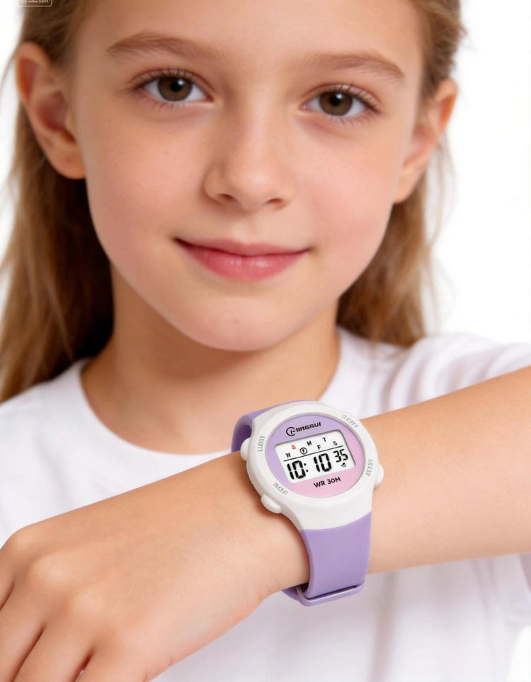 Digital 30M Waterproof Kids Sports Watch Inspirational Watches