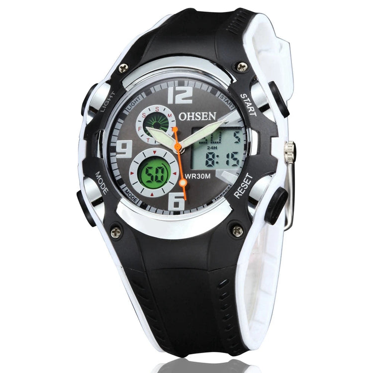 Fashion Digital LED Analog Kids Watch Inspirational Watches