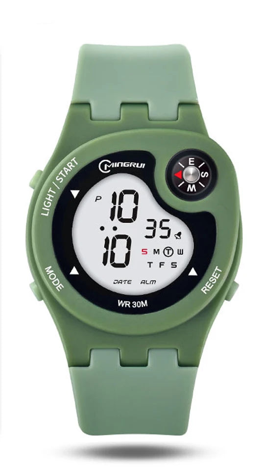 LED Electronic Kids Watch with Soft Silicone Strap Inspirational Watches