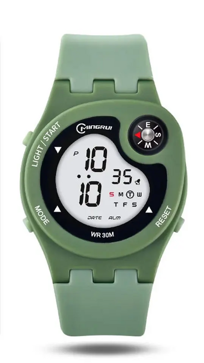 LED Electronic Kids Watch with Soft Silicone Strap Inspirational Watches