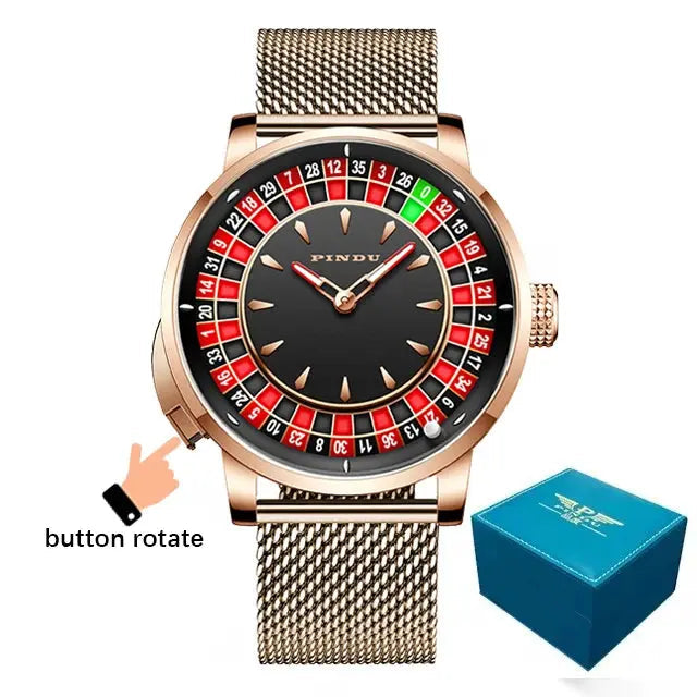 Roulette Game Mechanical Watch Inspirational Watches
