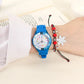 Analog Kids Watch Silicone Band Colorful Number Inspirational Watches