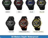 Shockproof Waterproof Electronic Watch Inspirational Watches