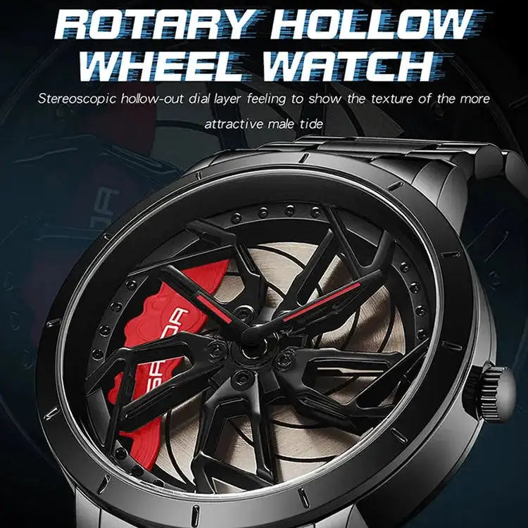 Rotating Wheel Dial Watch Inspirational Watches