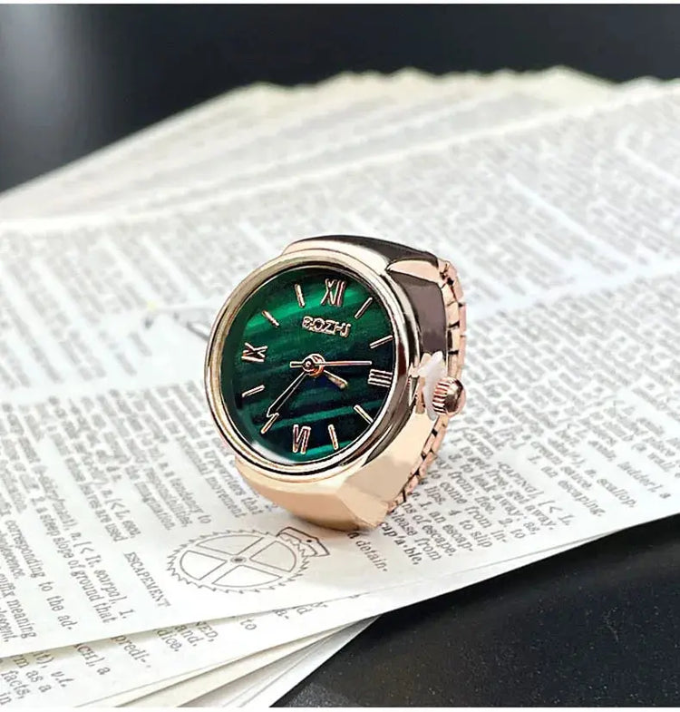Fashion Finger Watch Ring Inspirational Watches