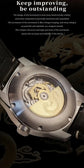 Dragon Luminous Waterproof Automatic Inspirational Watches