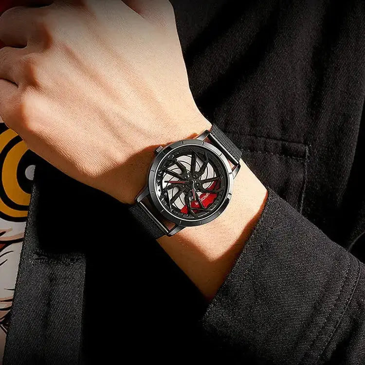 Rotating Wheel Dial Watch Inspirational Watches