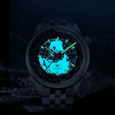 World Time Original Automatic Mechanical High Quality Sapphire Inspirational Watches