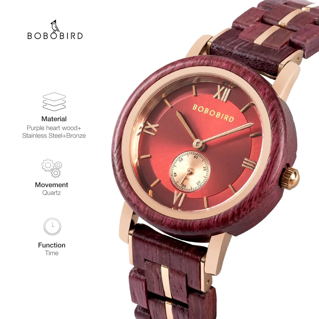 Wood fashion women watch Inspirational Watches
