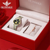 Gold Phoenix Women Luxury Swiss Certified Automatic Mechanical Watch - Inspirational Watches
