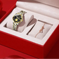 Gold Phoenix Women Luxury Swiss Certified Automatic Mechanical Watch - Inspirational Watches
