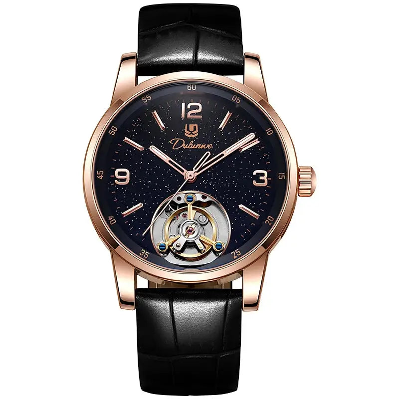 NEW Tourbillon Watch Men Fashion Sport Automatic Mechanical Clock Waterproof Wristwatch Top Brand Luxury Business Watch Reloj Inspirational Watches