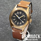 Retro Watch 200m Waterproof Leather Bracelet Domed Sapphire Pilot Dive - Inspirational Watches