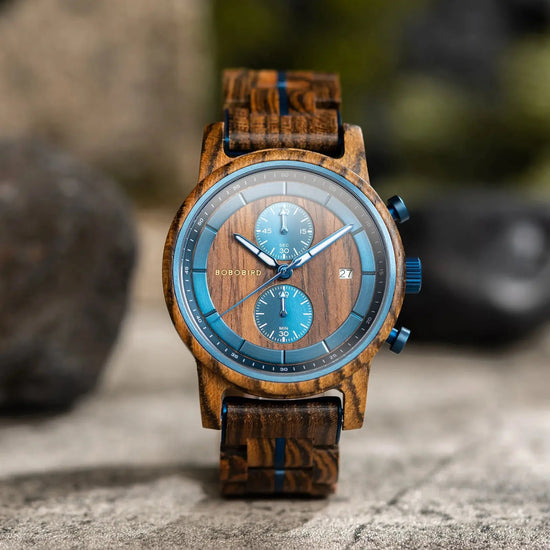 Vintage Wooden Watch for Men – Luxury Original Wristwatch with Premium Design - Inspirational Watches