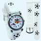 Sport Football Style 3D Watch Silicone Band Children Quartz Watch Boy Watch Girls Watch Cartoon Analog Wristwatch Inspirational Watches