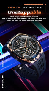Hollow out Automatic Men&