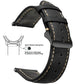 Vintage Quick-Release Genuine Leather Watch Strap