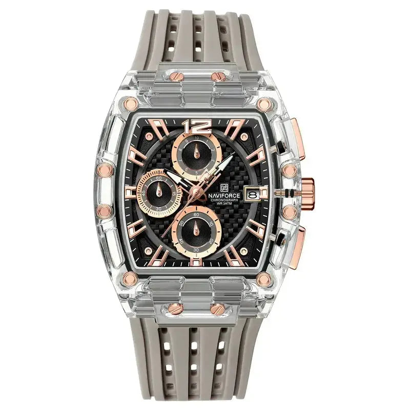 Transparent Tonneau Chronograph Watch Inspirational Watches