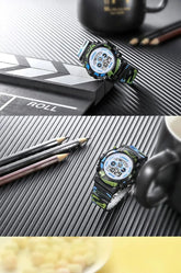 Waterproof Luminous Sport LED Digital Watches for Kids Inspirational Watches