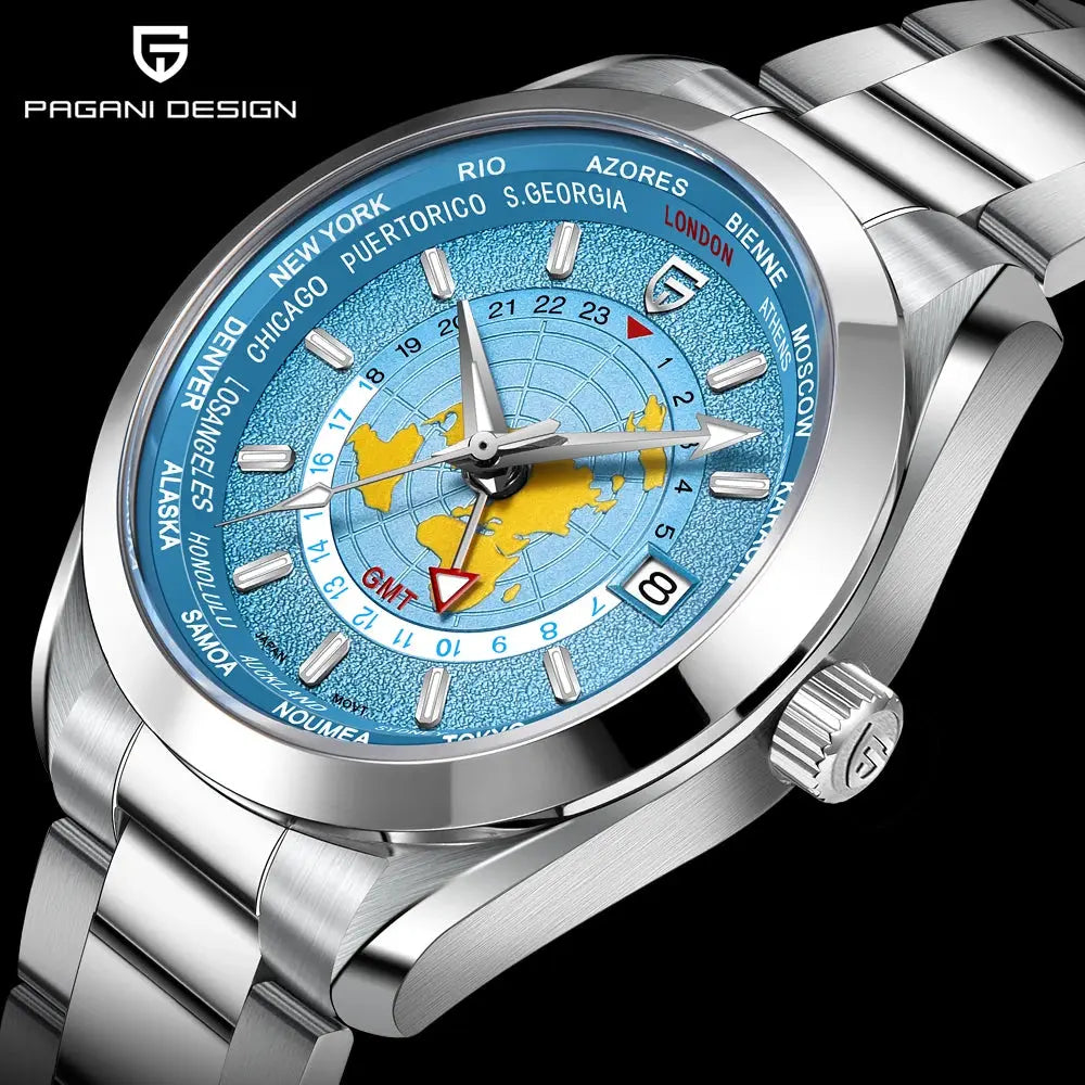 Light Luxury NH34A Movement Sapphire Glass Man watch 316L All Steel Waterproof Inspirational Watches