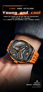 Hollow out Automatic Men&