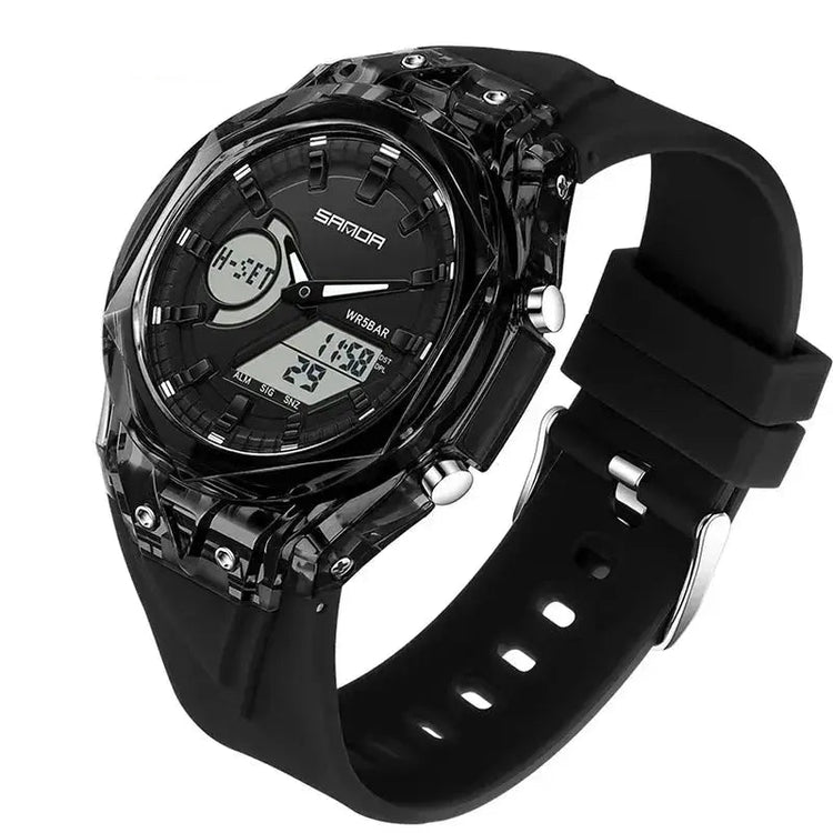 Fashion Electronic Watches Dual Display - Inspirational Watches