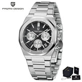 Sapphire Crystal Luminous Stainless Steel 200m Waterproof Watch - Inspirational Watches
