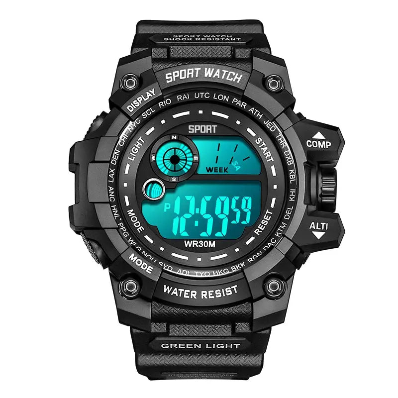 LED Digital Luminous Fashion Sport Waterproof Watches For Man Date Army Military Clock - Inspirational Watches