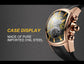 Reef Tiger 316L Stainless Steel Wine Barrel Automatic Watch Fashion Mulitfunction Tourbillon Mechanical Watches for Men RGA3069 Inspirational Watches