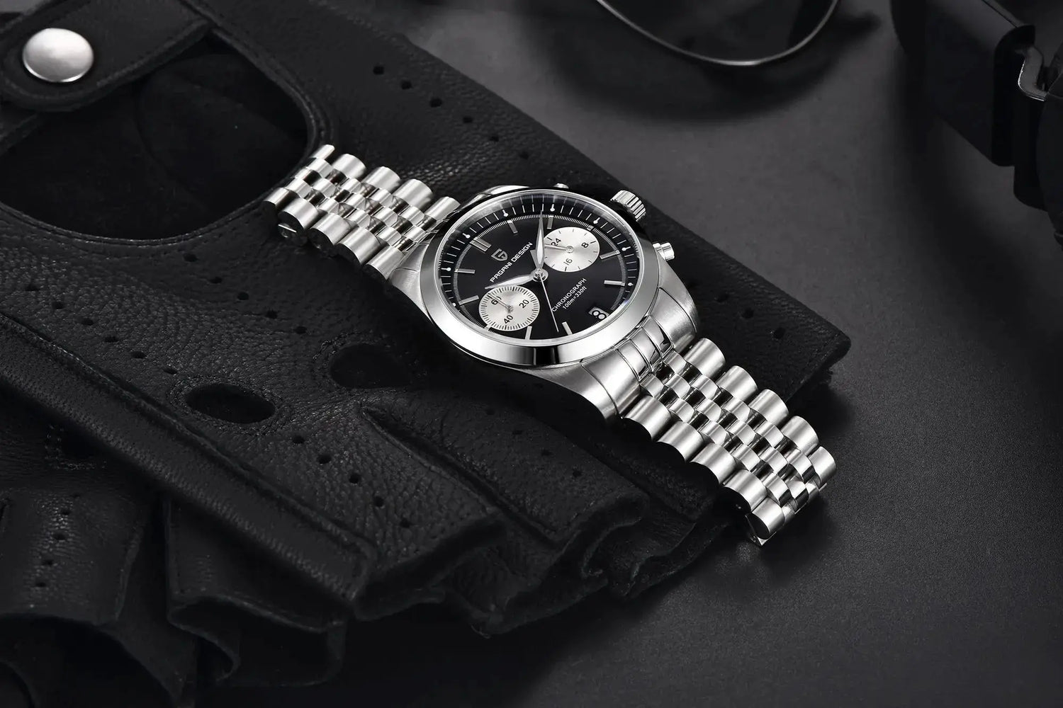 Sports Quartz Chronograph Men Luxury Watches Sapphire Stainless Steel Diving Clock Inspirational Watches