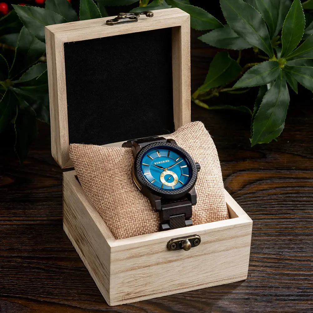 Wooden Watch Top Fashion Casual Clock Quartz Inspirational Watches