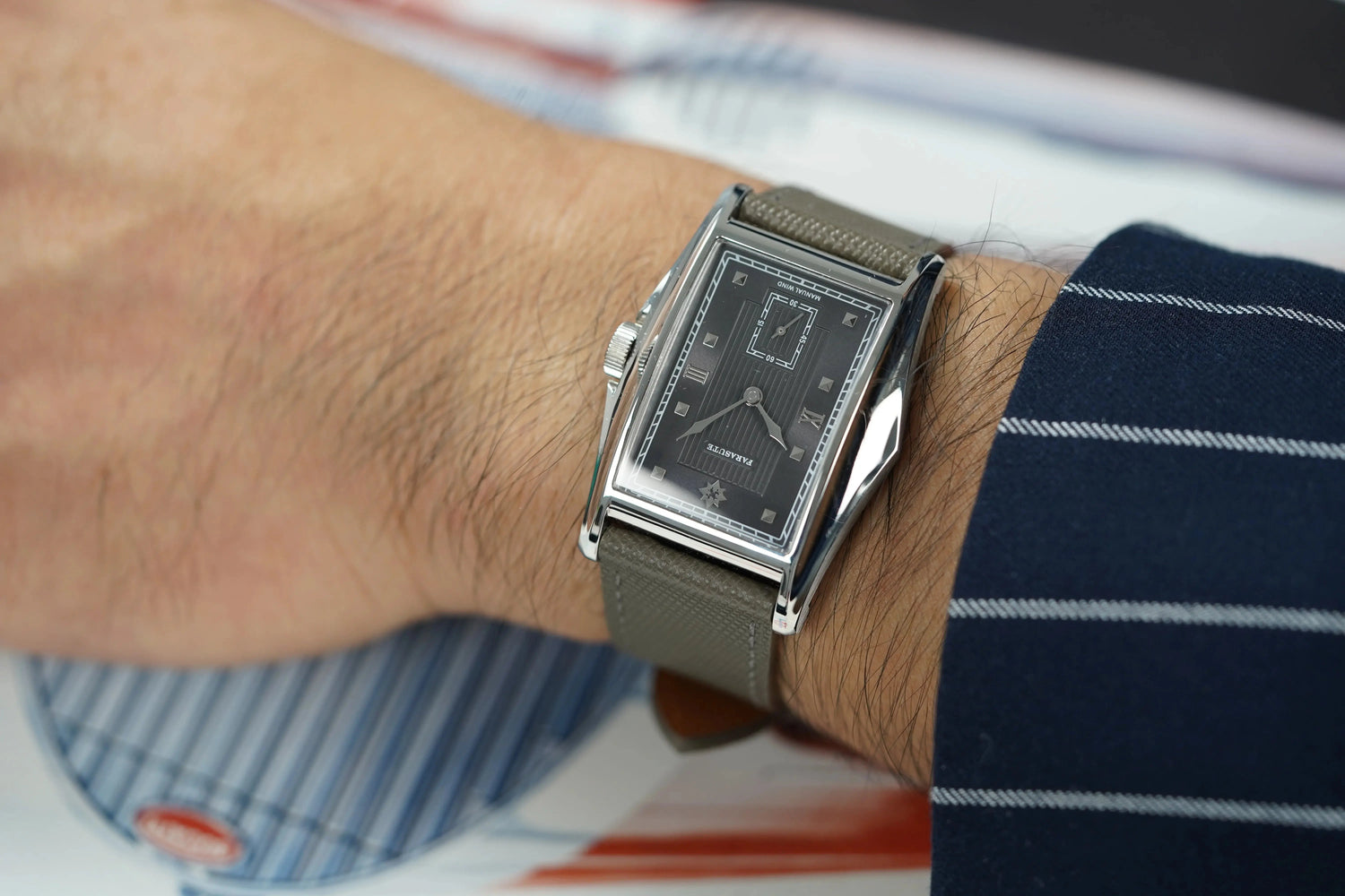 Square Dial Mechanical Movement Inspirational Watches
