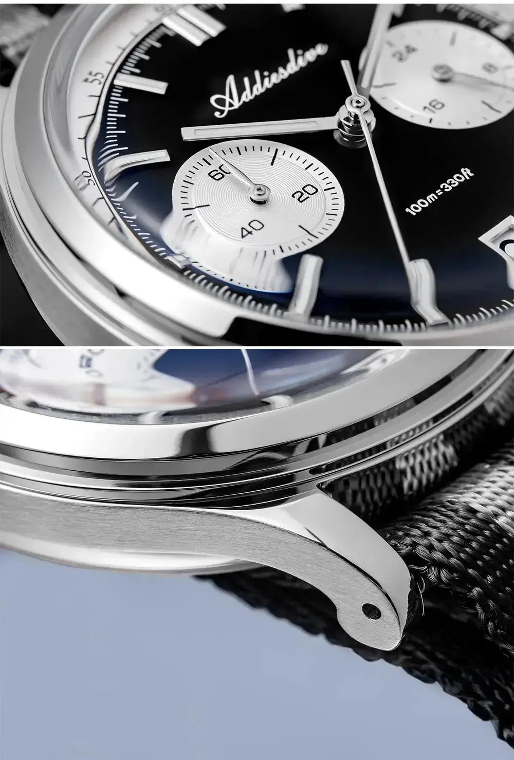 Multifunction Chronograph Luxury Watch For Men 100M Waterproof Inspirational Watches