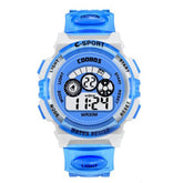 Multifunctional Kids Electronic Watch Color Luminous Dial Life Waterproof Inspirational Watches