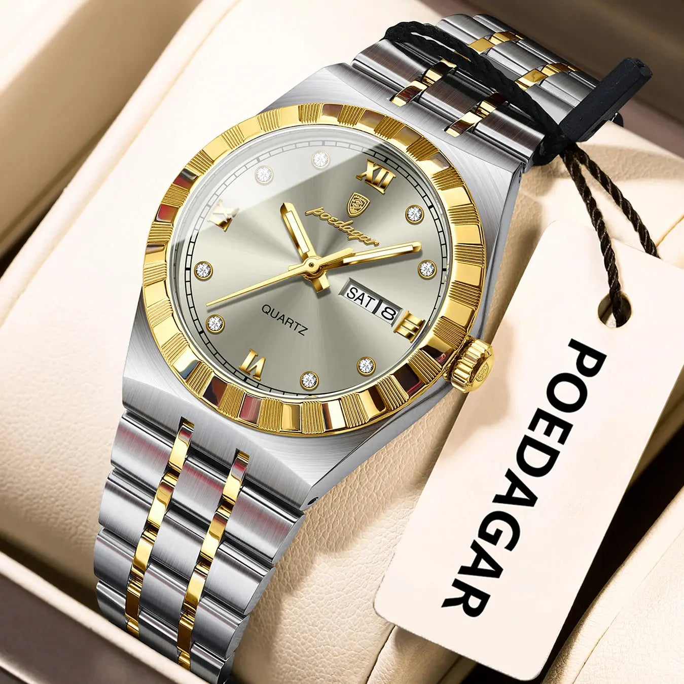 Ladies Luminous Waterproof Watch
